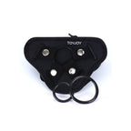 get real harnais sangle noir