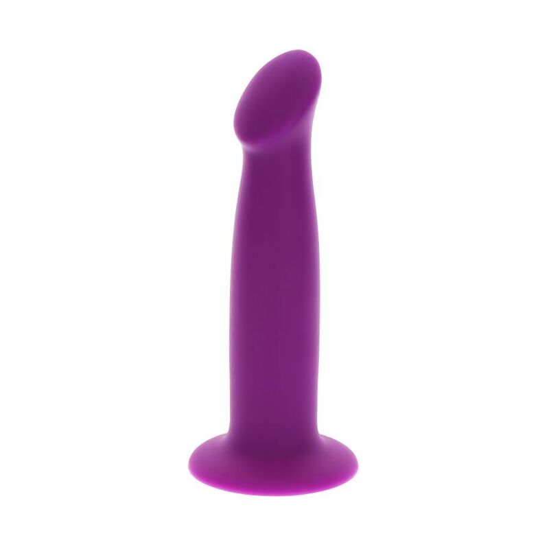 Gode ventouse en silicone violet — vue principale