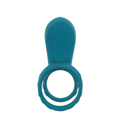 Anneau vibrateur couple stimulation double — détail produit