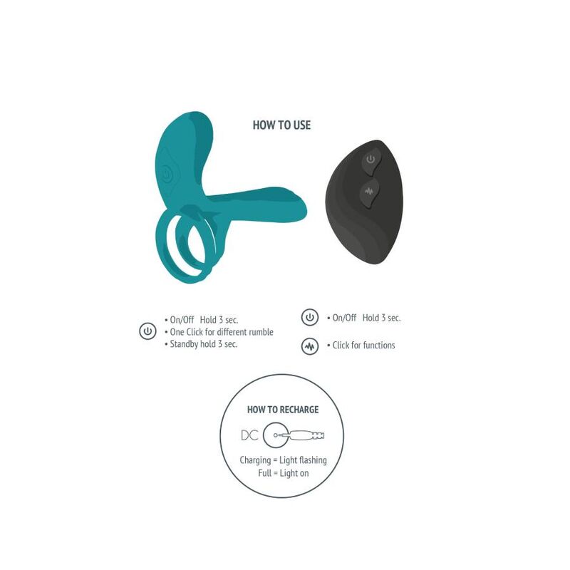 xocoon anneau vibrateur couples vert