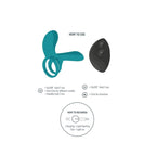 xocoon anneau vibrateur couples vert