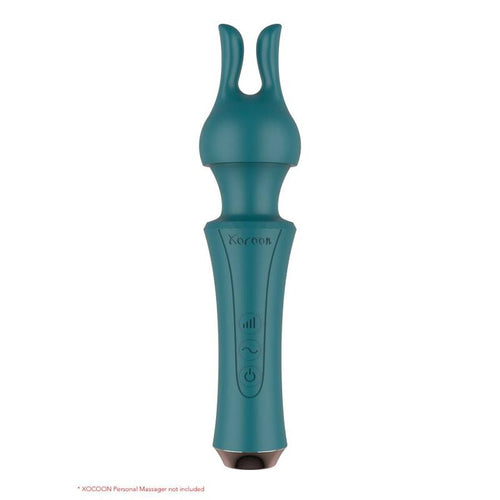 Accessoire masseur silicone vert pour stimulation polyvalent — vue principale