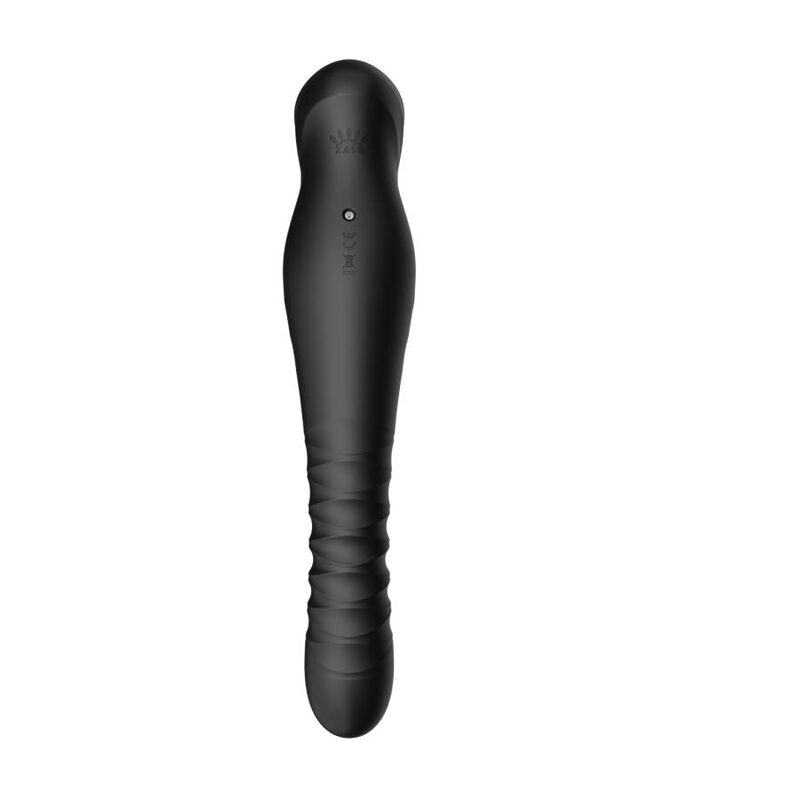 Stimulateur point G à va-et-vient PowerThrust King — détail texture surface