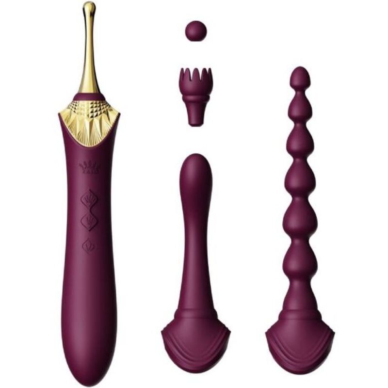 Stimulateur clitoridien Zalo Bess 2 silicone noir