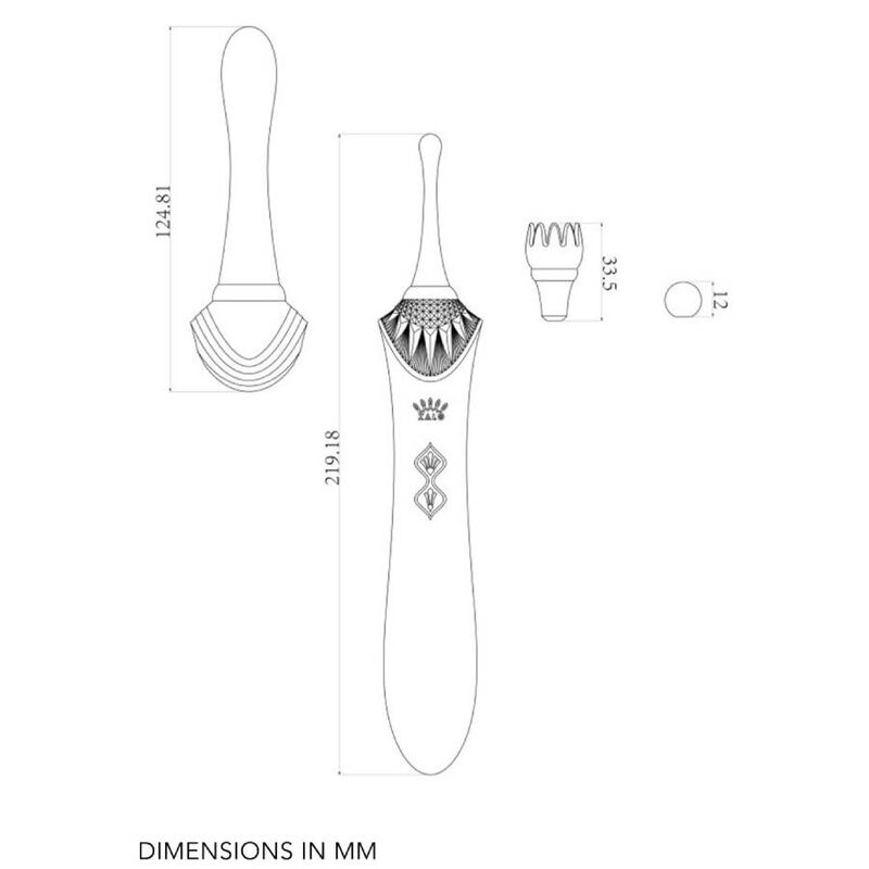 Stimulateur clitoridien Zalo Bess 2 silicone noir