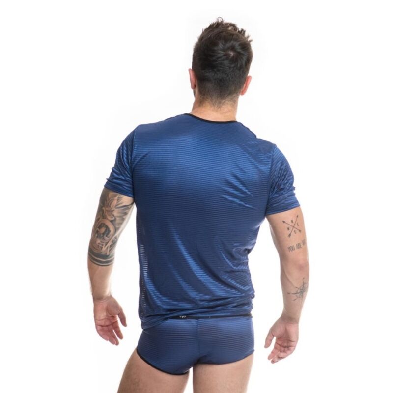 T-shirt homme satin séducteur Naval