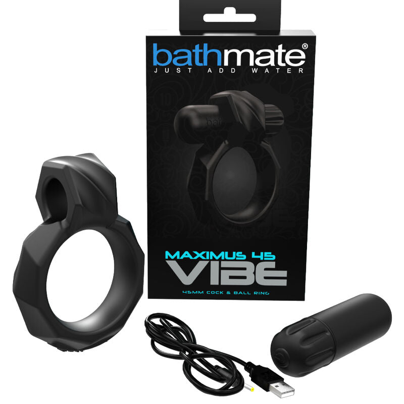 Anneau pénien vibrant en silicone Maximus Bathmate — vue principale