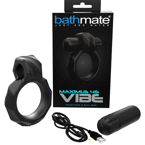 Anneau pénien vibrant en silicone Maximus Bathmate — vue principale