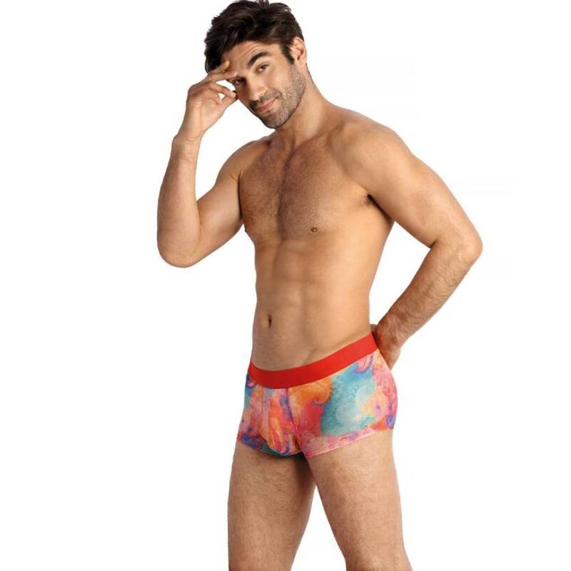 Boxer homme en lycra doux imprimé banane — vue principale