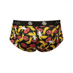 Slip homme séducteur Banana imprimé Anais — vue de dos