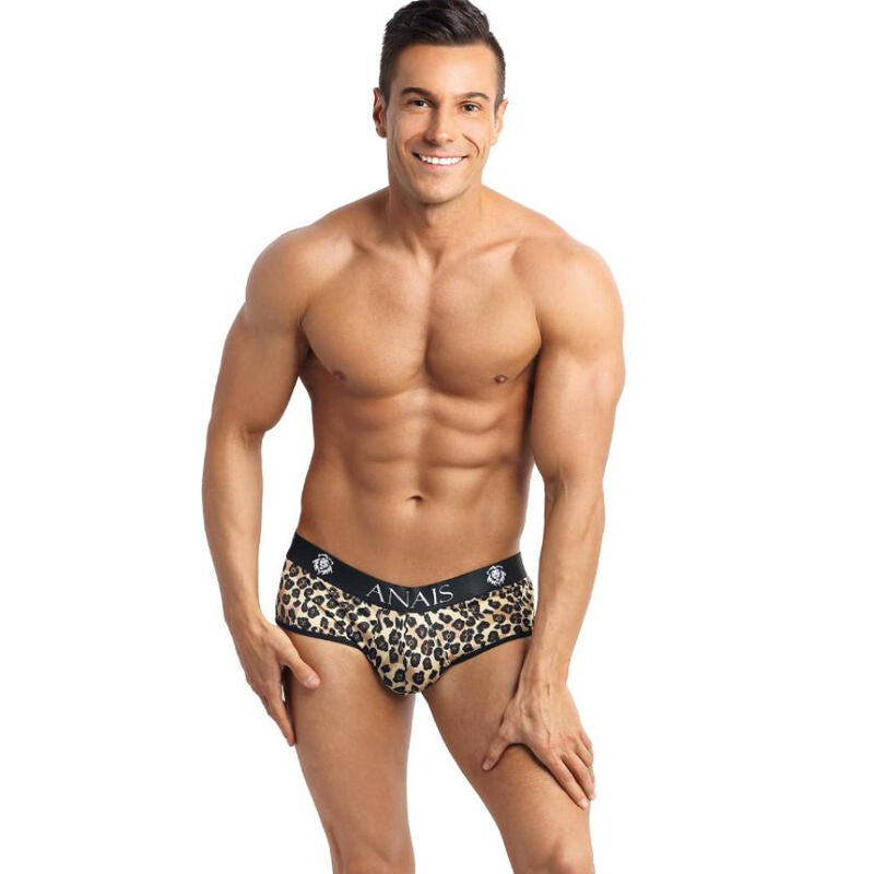 Jockstrap Mercury microfibre imprimé animalier — détail produit