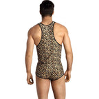 T-shirt homme microfibre imprimé animal Mercure — détail produit