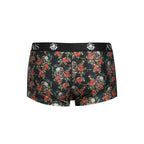 Boxer homme imprimé roses et têtes de mort — comparatif dimensionnel