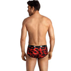 Slip homme microfibre imprimé animal Sauvage — détail produit