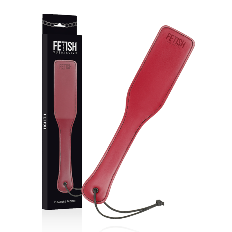 Fouet en cuir végétalien Fetish Submissive — détail produit