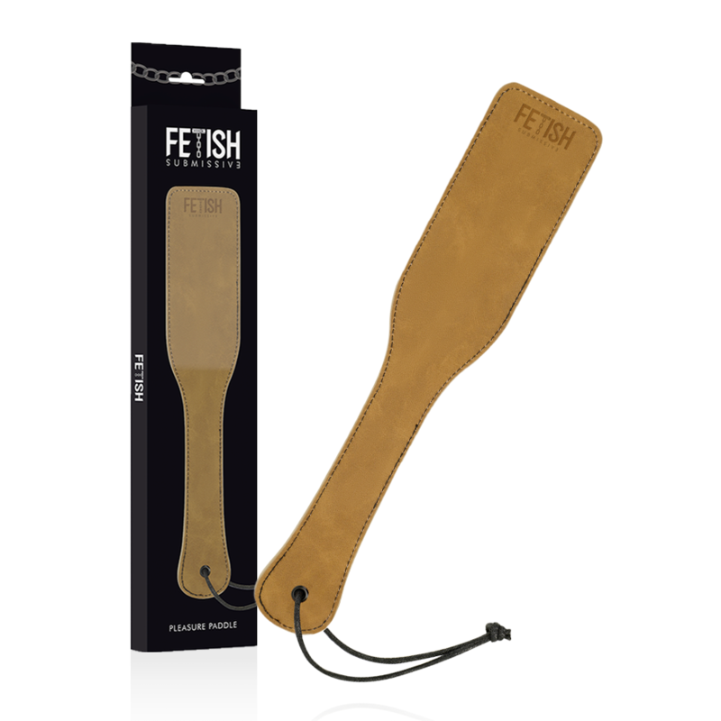 Fouet en cuir vegan pour jeux de domination — détail produit