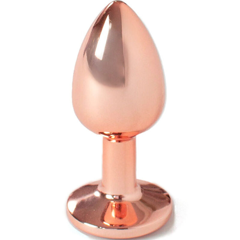 Plug anal bijou multicolore en métal — détail base