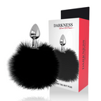 Plug anal avec queue noire Darkness — vue principale