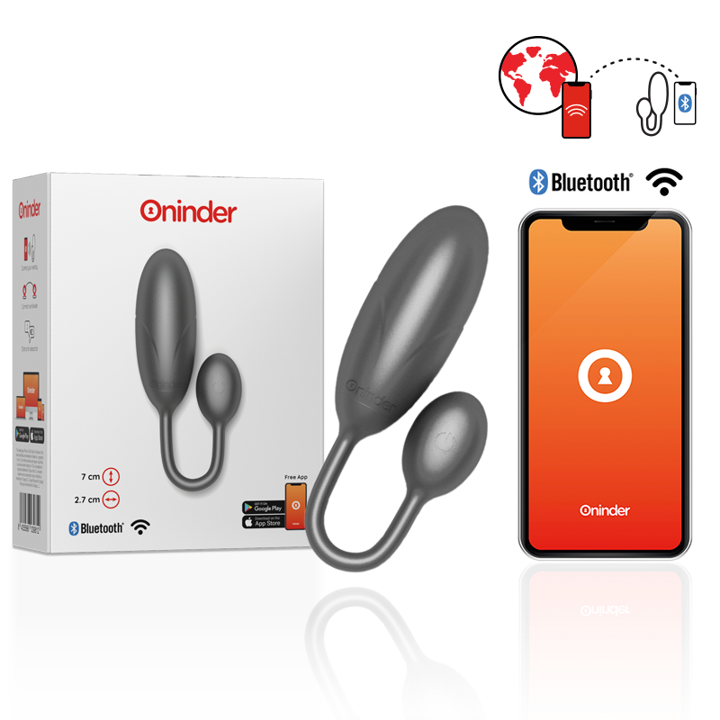 Œuf vibrant Denver silicone application gratuite — détail base
