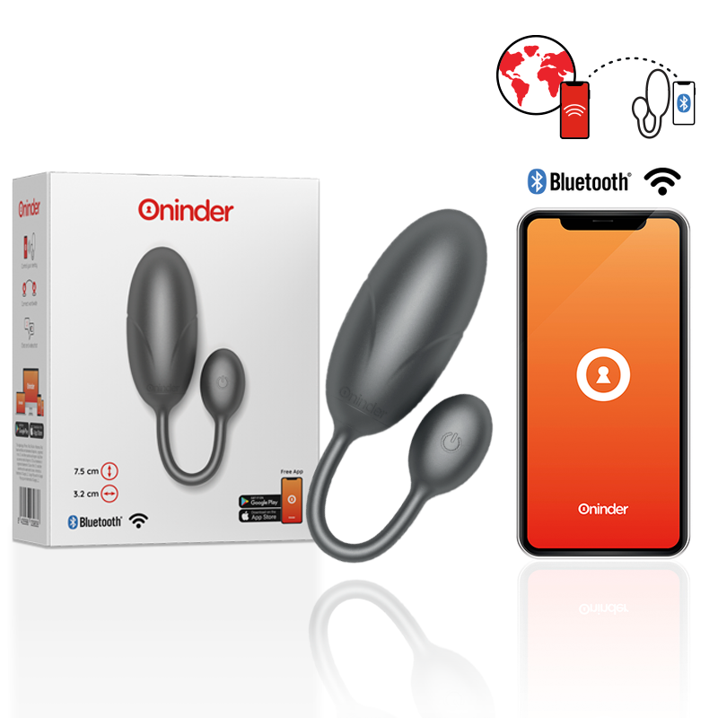 Œuf vibrant Tokyo silicone avec application — détail base