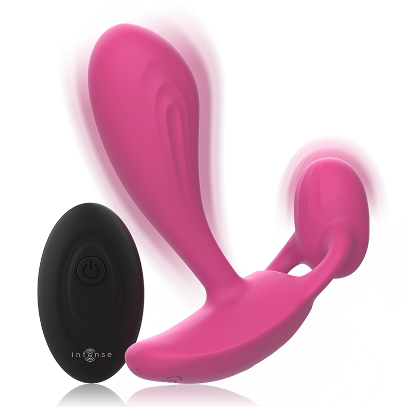 Plug anal vibrant Shelly avec télécommande — vue de profil