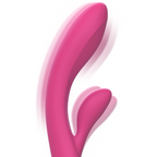 intense vibrateur luigi rabbit silicone liquide rose