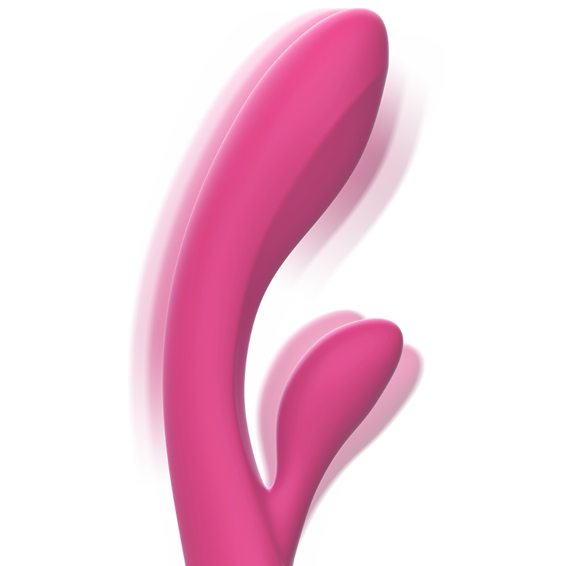 intense vibrateur luigi rabbit silicone liquide rose