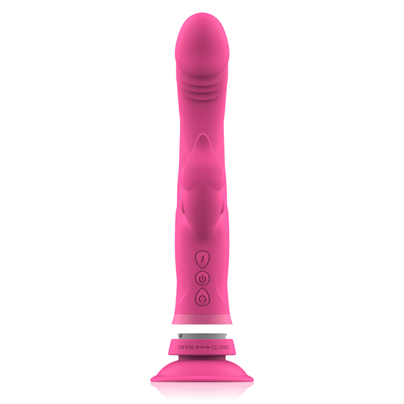 intense vibrateur julio rabbit silicone rose