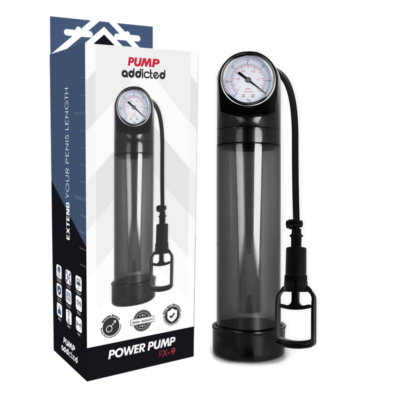 Pompe pénienne RX9 système de vide calibré — vue principale