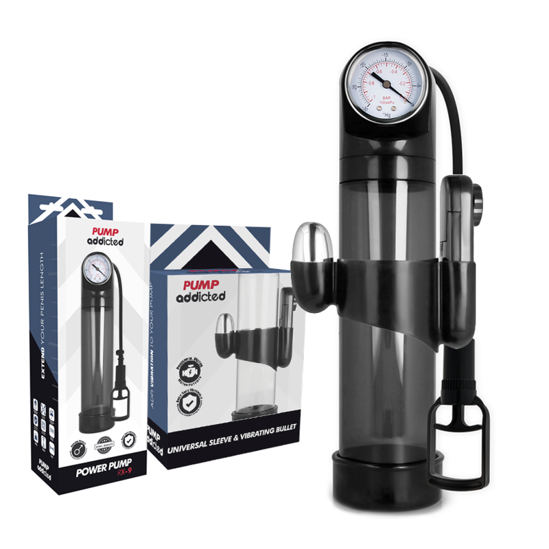 pump addicted vibrateur rx9 noir