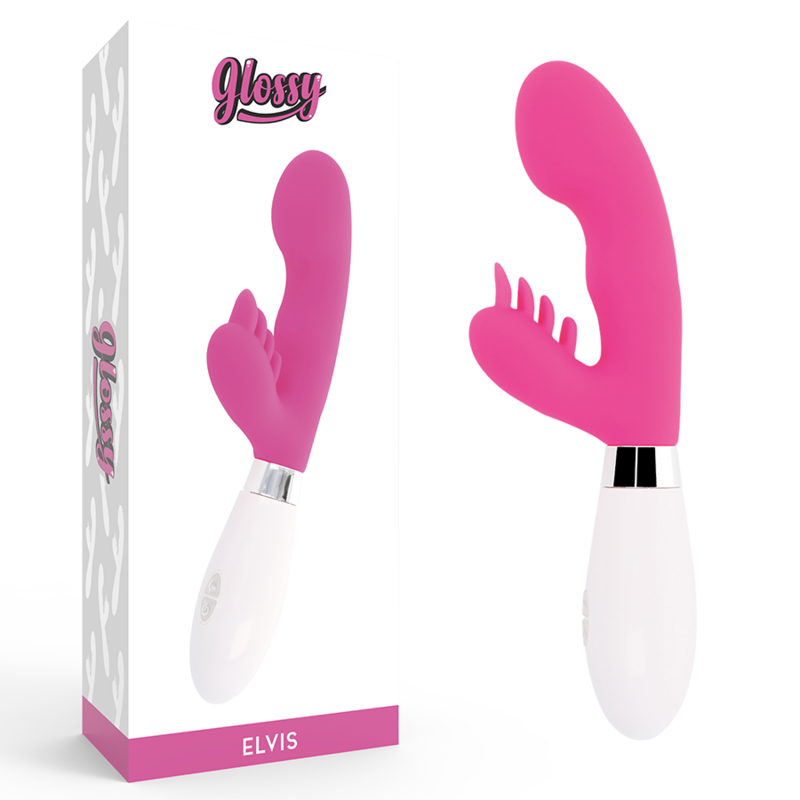 Rabbit vibromasseur Elvis Glossy silicone