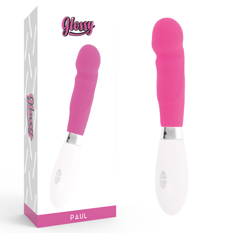 Vibromasseur point G Paul Glossy silicone