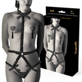 Ensemble lingerie corset avec protège-tétins assortis — vue principale