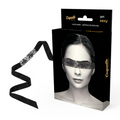 Masque en dentelle noire avec ruban — vue principale