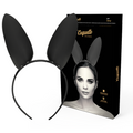 Serre-tête avec oreilles de lapin en cuir vegan — vue principale