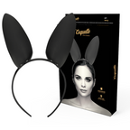 Serre-tête avec oreilles de lapin en cuir vegan — vue principale