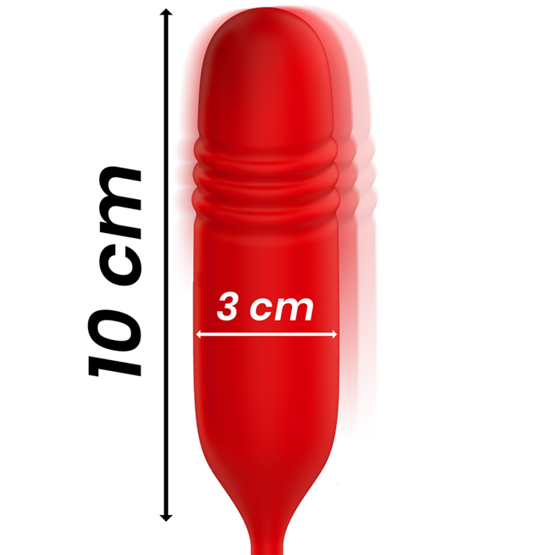 Stimulateur clitoridien et anal Mia Double Pleasure Licking — vue rapprochée