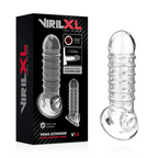 Extension pénienne TPE VirilXL avec sangle de maintien — détail produit