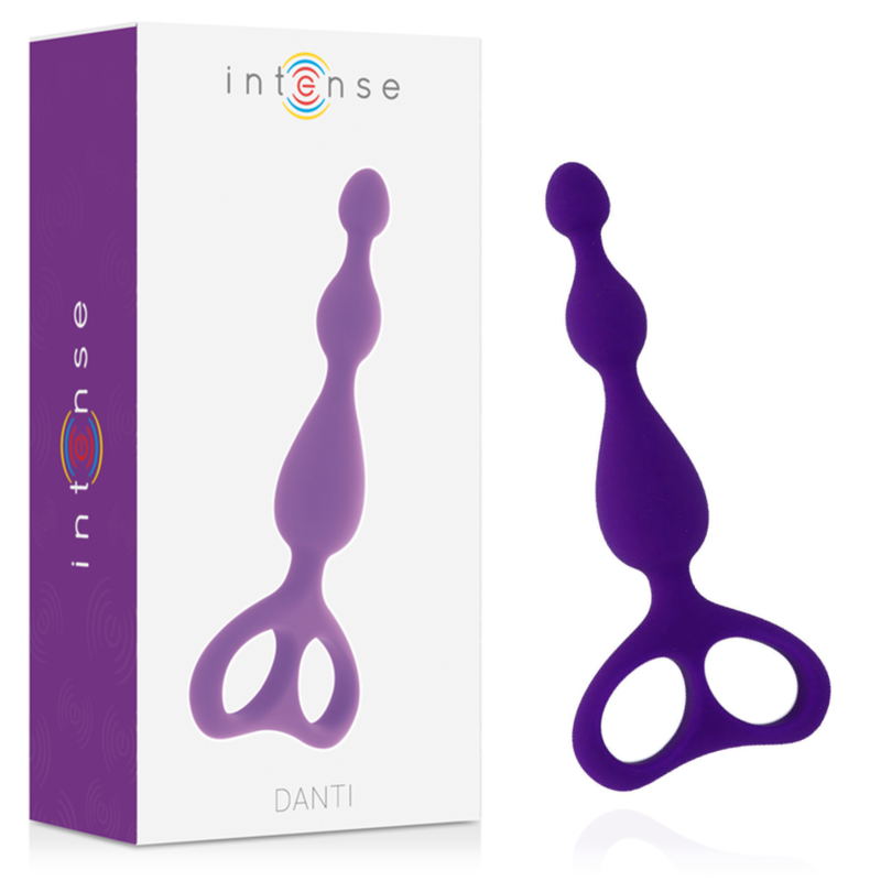 Chapelet anal Danti en silicone Intense — finition matière