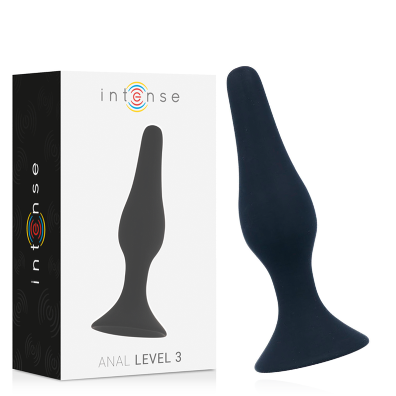 Plug anal Pipo en silicone conique Intense — packaging fournisseur