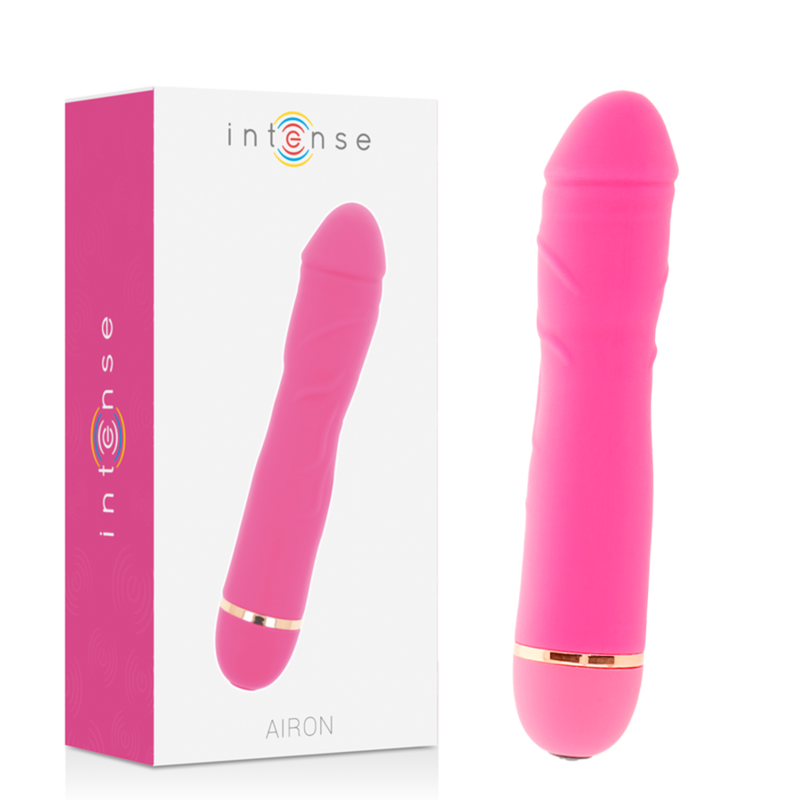 Vibromasseur silicone 20 modes rose — détail texture surface