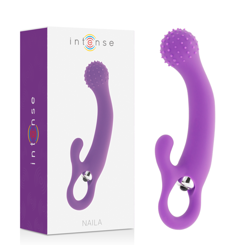 Vibromasseur rabbit point G et clitoris silicone lilas — vue principale