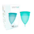 stercup coupe menstruelle en silicone fda aigue marine taille s