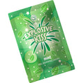 Sachet vert Explosive Kiss Secretplay bonbons explosifs saveur menthe, popping candies comestibles pour sexe oral, effet petillant en bouche 9 grammes.