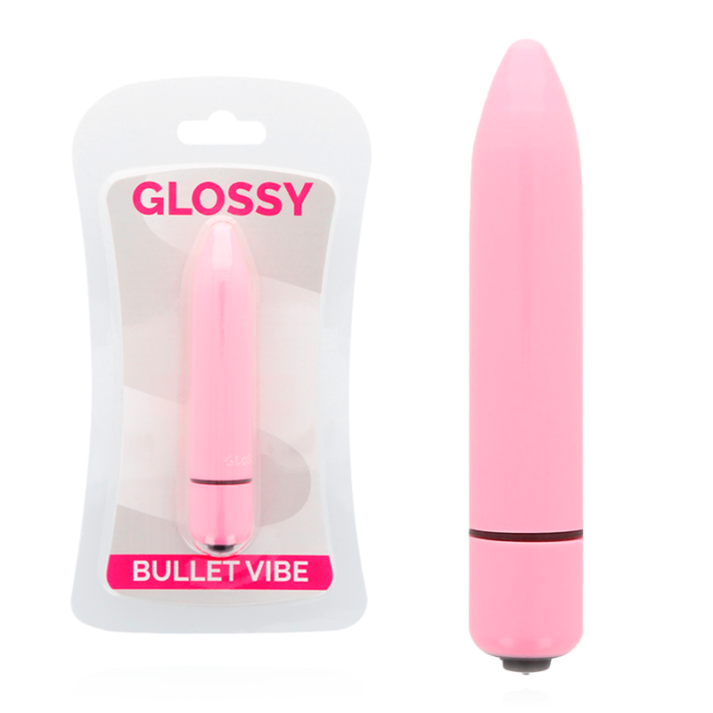 Mini vibromasseur fin Brilliant Glossy