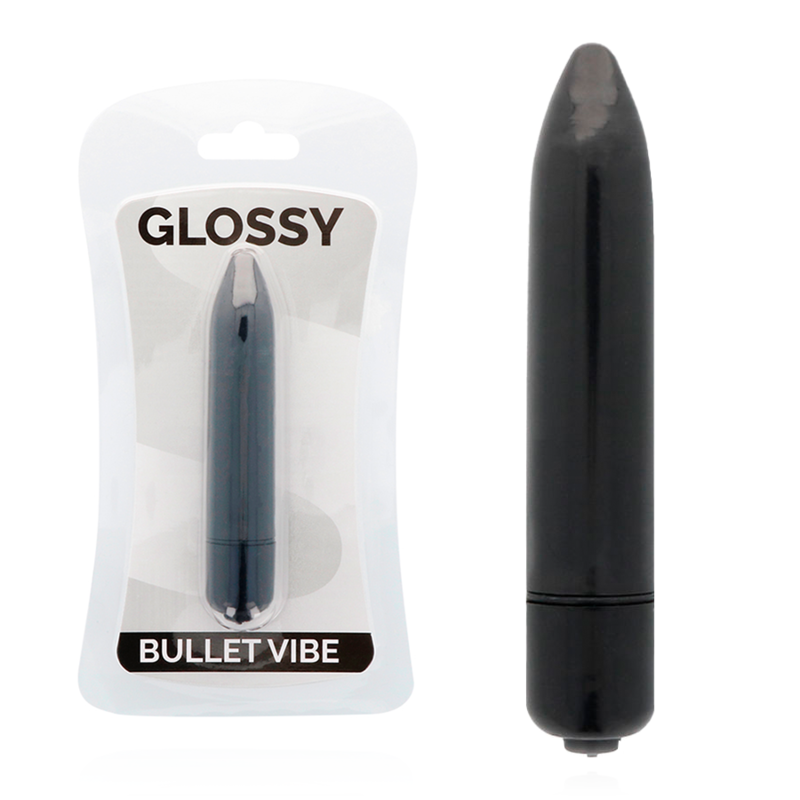 Mini vibromasseur fin Brilliant Glossy
