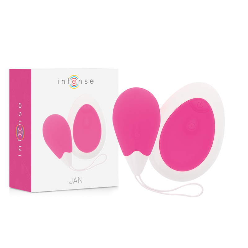 Œuf vibrant Jan télécommande silicone — vue principale