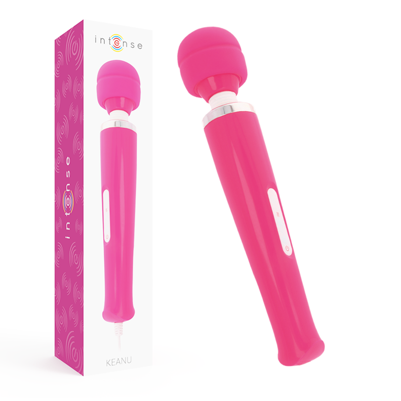 Wand de massage vibrant tête flexible — vue rapprochée