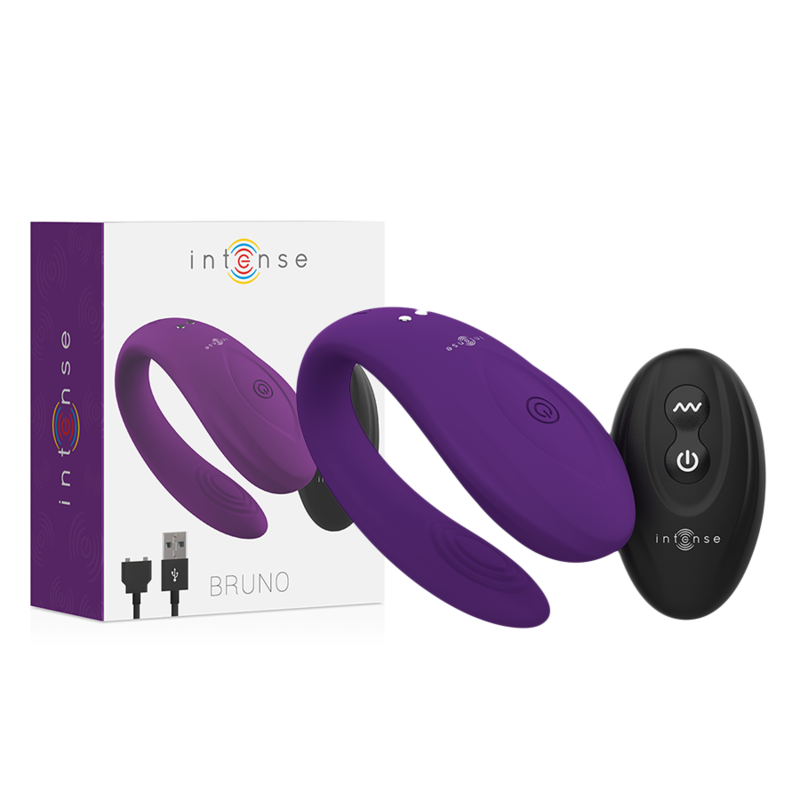 Vibromasseur pour couple à télécommande double moteur — détail texture surface
