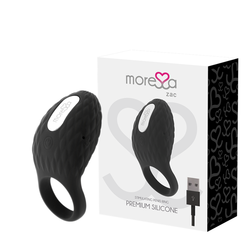 Anneau vibrant rechargeable moressa zac premium